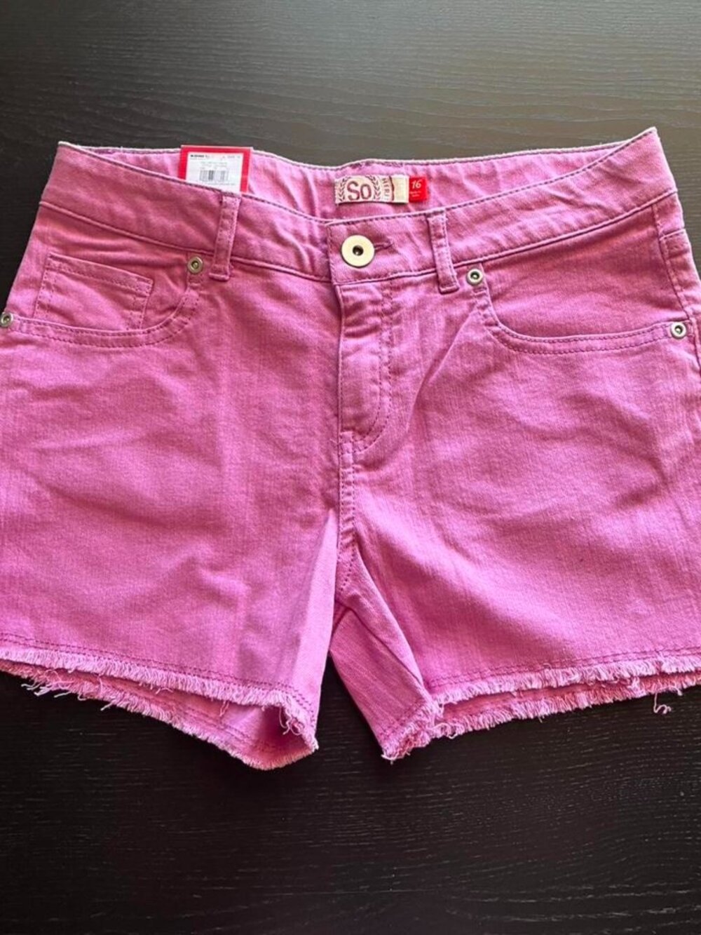 SO Brand New With Tags Barbie Pink Raw Hem Denim Shorts 💖✨